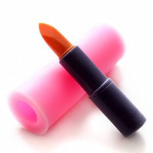 lot 6113 image: 3D Lipstick Silicone Mold Makeup Tools Chocolate Candy Fondant Candle Wax Melt Mold Cake Decorating Tools