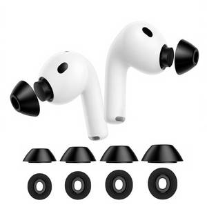 lot 6114 image: lanwow for AirPods Pro 3 Foam Tips, Memory Foam Ear Tips for AirPods Pro 3 (2025 3rd Gen)��4-Size Variety Pack (XSSML, 4 Pairs)