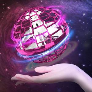 lot 6144 image: Upgraded 2025 Flying Orb Ball Hover Orb Hand Drone Kids Galaxy Boomerang Ball Cosmic Spinner Globe Magic Flying Spinner Floating Balls Indoor Outdoor Cool Toys Gifts for Kids Ages 6 Boys Girls Purple