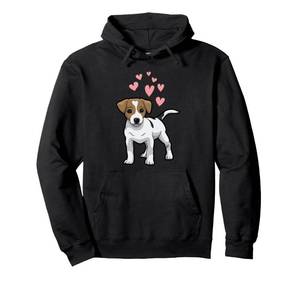 lot 6149 image: Jack Russell terrier gifts - Jack Russell hoodie Pullover Hoodie size small