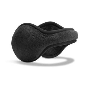 lot 6453 image: 180s Womens Lush Soft Fleece Behind the Head Ear warmers, Black, One Size