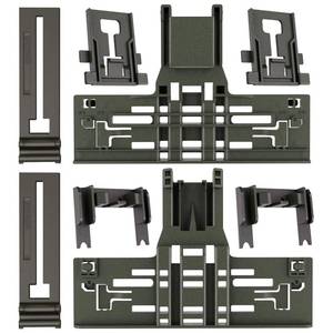 lot 7570 image: UPGRADED WPW10546503 W10546503 Dishwasher Top Rack Adjuster For Kitchenaid Dishwasher Parts Upper Rack KDTM354DSS5 KDTM354DSS4 KDTE334GPS0 Whirlpool Kenmore Kitchen Aid Dishwasher Replacement Parts