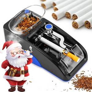 lot 8013 image: NEWTRY Cigarette Rolling Machine, Automatic Roller, Electric Mini Tobacco Injector(Blue)