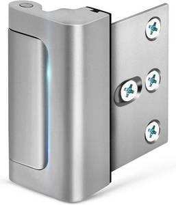 lot 10003 image: TrueOak Door Reinforcement Lock - Home Security Child Proof Door Lock withstands 800 lbs, for Inward Swinging Doors, Door Locks for Kids Safety, Prevents Unauthorized Entry, Home Defense, 1-Pack