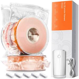 lot 13583 image: Filament Storage Bags with Auto Pump, Upgraded 30 Extra Large Filament Bags (14.9  13 inch) Plus 30 Desiccants and 5 Clips, Extra Large Filaments Vacuum Bag Designed for Bambulab Reusable Spool