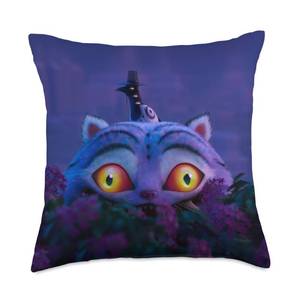 lot 13585 image: Kpop Demon Hunters Derpy Tiger and Sussie Magpie Throw Pillow