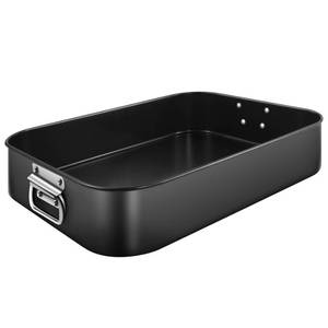 lot 13590 image: mobzio Lasagna Pan Deep, Baking Pan for Oven, 16x12x3 Inch Baking Dishes for Oven, Roasting Pan Brownie Pan with Handles, Rectangle Cake Pans Sets for Baking, Deep Baking Pan, Nonstick Bakeware Set