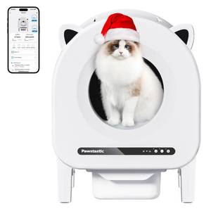 lot 13626 image: Self Cleaning Litter Box, 68 L Automatic Cat Litter Box for Multiple Cats, Robot with Dual Safety Protection, APP Control, Odor Removal Smart Litter Boxes, 2 Roll Trash Bags