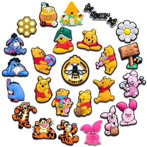 lot 14018 image: Shoe Charms Pack for Croc Clog, Shoes Decoration Accessories for Kids Teen (25Pcs)