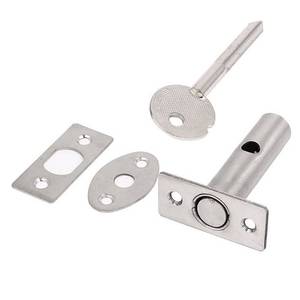 lot 14438 image: Rannb Hidden Manager Tubewell Key Mortise Lock Stainless Steel