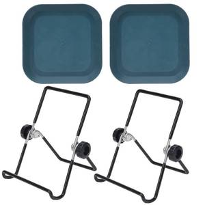 lot 14463 image: Lulonpon 2 Pieces Sprouting Stands, 304 Stainless Steel Sprouting Stands with Tray for Sprouting Jar, Sprouting, Sprouting Seeds, Sprouting Kit
