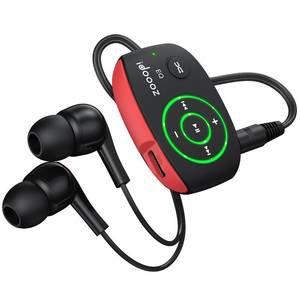 lot 14475 image: Mp3 Player with LED Light,idoooz X2 8GB Mini Mp3 Music Player,Clip Mp3 Player for Sports,Gym,Jogging,Running,Lossless Sound Quality