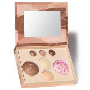 lot 14488 image: Baked Makeup Palette with Bronzer, Blush Eyeshadows Multi-Purpose Travel Compact, Velvety Smooth Finish, Neutral Pigmented Colors, Vegan Cruelty, Gift Set for Women