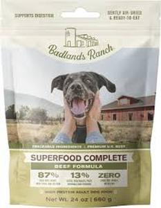 lot 4501 image: Beef Formula Zero Super Food Dog Complete Diet