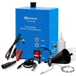 lot 3179 image: Kuntech Smoke Machine Automotive Built-in Air Pump, 12V DC Smoke Leak Detector for Pipe System, Fuel Leakage, Leakage Diagnostic Tester for All Cars