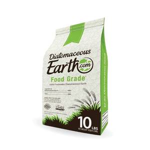 lot 3217 image: DiatomaceousEarth Food Grade Diatomaceous Earth � 10lb  100percent Organic, All-Natural Powder  Safe for Humans and Pets  OMRI Listed for Organic Use