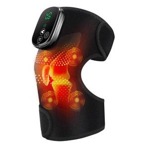 lot 4205 image: Cordless Heated Knee Massager with Vibration for Knee Pain Relief, 2025 Upgrade Heated Knee Brace Wrap with 4 Vibration Area for Knee Elbow, Heating Pad with 5 Heating Levels, 3 Massage Modes andTimer