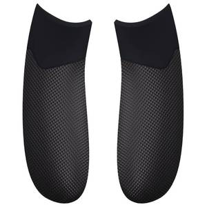 lot 4251 image: eXtremeRate Rubberized Grips Replacement Back Panels for Xbox Series XS Controller, Black Performance Non-Slip Diamond Texture Side Rails Handles for Xbox Core Controller - Controller NOT Included