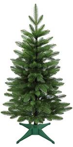 lot 5811 image: Small Christmas Tree, 3FT Artificial Tabletop Mini Christmas Tree for Office, Desk, Indoor, Outdoor, Holiday Xmas Party Decoration, Not Pre-lit Lights, Easy Assembly, Green