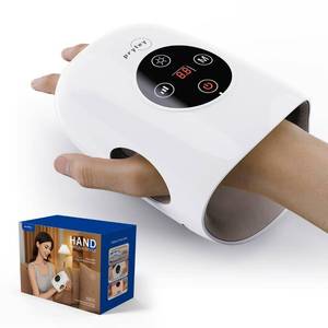 lot 5839 image: pryfey Hand Massager, 9 Modes 9 Intensities Hand Massage, Cordless Hand Massager for Arthritis and Carpal Tunnel, Gift for Christmas Men Women Parents Relaxation at Office,White