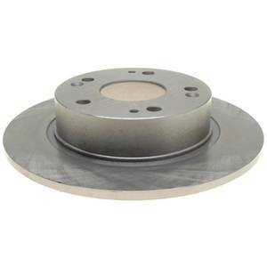 lot 5882 image: ACDelco Silver Rear Brake Rotor 18A1339A  GM 19261833 Brake Rotors for Select Honda Accord, Acura RDX and more