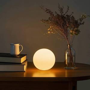 lot 5891 image: COPU LED Ball Light, 6-inch Glowing Orb Light, Rechargeable Globe Lamp, Dimmable Mood Lights WRemote, Waterproof Ambient Lighting Lamp for Desk Bedroom Bathroom Patio