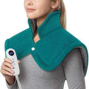 lot 5910 image: IZZUBIZ Neck Shoulder Heating Pad Gift for Back Pain Relief, Electric Weighted Heat Pads for Cramps, Leg and Foot, Gifts for Christmas, Mothers Day, Fathers Day, Birthday, Women, Men, Mom, Dad