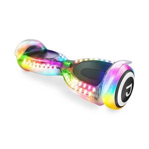 lot 5947 image: Jetson Pixel Hoverboard - White Powers on