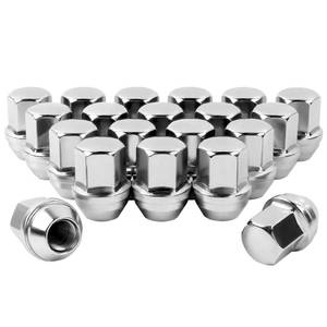 lot 6198 image: Set of 20, 14x1.5 Lug Nuts Chrome Compatible with Camaro Corvette Impala 1.5 Inch Wheel Lug Nuts
