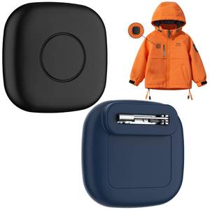 lot 6228 image: SkyArmor 2-Pack Waterproof Silicone Case with Pin for Tile Mate 20242022 � Hidden GPS Tracker Holder for Kids, Teens, Elderly, Pets, Bags, Luggage � Anti-Lost and Anti-Scratch Cover � BlackBlue