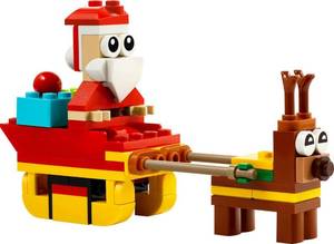 lot 6297 image: LEGO Creator Santafts Sleigh Ride Polybag Set 30670 (Very Small)