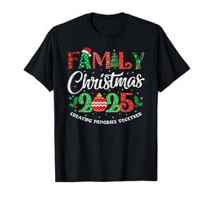 lot 6308 image: Gildan. Size L Family Christmas 2025 Matching Family Group Xmas Squad T-Shirt
