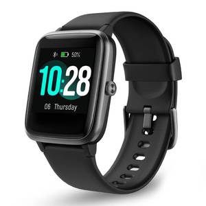 lot 6312 image: OCTANDRA Move VeryFitPro Smart Watch HR Heart Rate Sleep Monitor IP68 Waterproof Activity Fitness Tracker Step Counter Pedometer Exercise Running Watch Fitness Watches for Men and Women (ID205L) (Black)