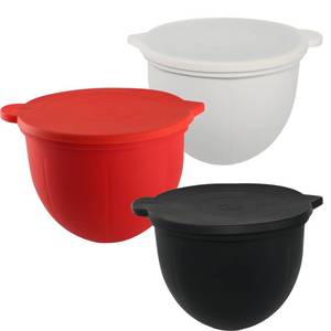 lot 9049 image: Silicone Liners for KitchenAid 5QT Stand Mixer Bowls � 3-Pack Set � Perfect for Beating, Rising and Storing Dough � Dishwasher Safe, BPA-Free and Food Safe