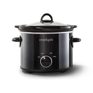 lot 9050 image: Crockpot 2-Quart Classic Slow Cooker Small Slow Cooker Black
