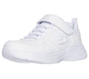 lot 9261 image: Skechers girls Glimmer Kicks 81445l (Little KidBig Kid) Sneaker, White, 13.5 Little Kid US