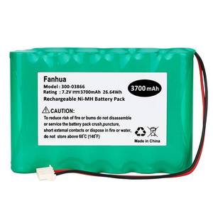 lot 10079 image: Fanhua Battery Replacement for 300-03866 Honeywell Alarm Lynx 5100, 5200, 5210, Lynx Touch 7000, Lyric Controller, Lyric Keypad LCP500-L LYNXRCHKIT-SHA ADT Ademco System 7.2V, 3700mAh