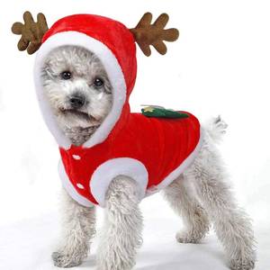 lot 10206 image: Pet Dog Christmas Clothes Costume, Dog Clothes for Small Medium Dogs and Cats