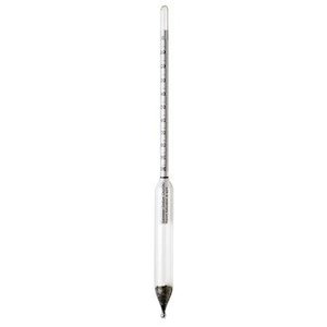 lot 10239 image: H-B Instrument B61809-0000 Instrument Glass Hydrometer, 0 to 100 Percent Saturation of Salt, Plain form