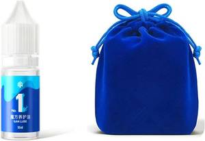 lot 10244 image: Cuberspeed Gan Cube Lube Professional Speed Cube Lube Lubricant Oil 10ML with Blue Cube Bag for 2x2 3x3 Cube