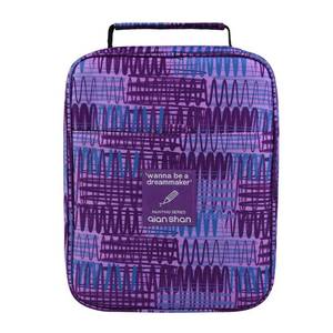 lot 10258 image: qianshan Pencil Case Holder Slot -Holds 202 Colored Pencils or 136 Gel Pens with Zipper Closure - Large Capacity Pen Organizer for Watercolor Pens or Markers - Perfect for Beginner and Artist Purple