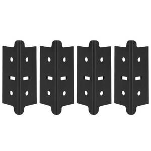 lot 10278 image: 4 Pcs 1.25 In Post Coupling Compatible With Muscle Rack, Post Coupler, Post Connector For Muscle Rack Width is Less Than or Equal To 1.25 Inches, 3.95 x 1.35 x 1.35 In