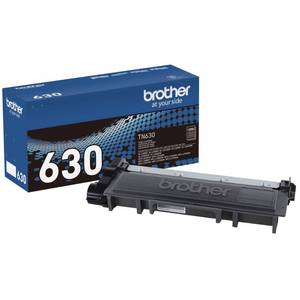 lot 15784 image: Brother Genuine Standard Yield Toner Cartridge, TN630, Replacement Black Toner, Page Yield Up To 1,200 Pages, Amazon Dash Replenishment Cartridge