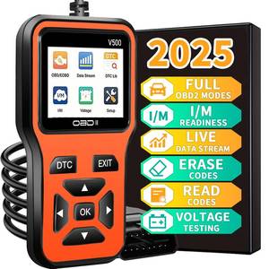 lot 16145 image: OBD2 Scanner Diagnostic Tool - Check Engine Light Code Scanner Tool with Reset, DTC, Data Stream, IM Readiness, Car and Truck Scan Tool for All Vehicles Since 1996, escaner automotriz