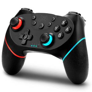 lot 16164 image: NENOTOH Pro Controller for Switch, Switch Lite and OLED - Adjustable Turbo, Dual Vibration, Ergonomic Non-Slip Gamepad Joystick
