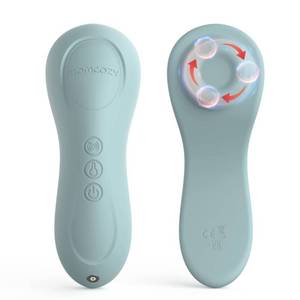 lot 16217 image: Momcozy Rolling Lactation Massager with Heat, 3-in-1 Real-Like Massage for Relieve Clogged Ducts, Breast Massager Warming for Breastfeeding, Improve Milk Flow, Blue-Green