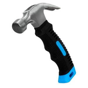 lot 16248 image: 2pk Acooruiteng Claw Hammer Small Hammer 8oz Camping Hammer Comfortable Hammers Tools Stubby Hammer with Anti-Slip Handle for Women DIY Craft Industry Indoor Outdoor Using