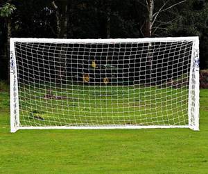 lot 16250 image: Boshen Soccer Goal Net Football Polyethylene Training Post Nets (10 x 6.5FT-3mm)