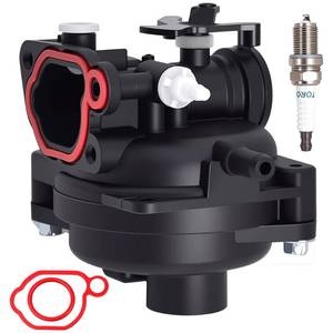 lot 16282 image: 595656 Carburetor Fit for Briggs and Stratton 799583 591323 595656 591979 591160 Carb Fit for 300E 450E 500E 550EX 500 125cc 140cc 08P502 8P502 09P602 9P602 Engine Replacement OE# 799583