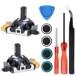 lot 16305 image: 2-Pack Joystick Replacement Kit for PlayStation Portal PS Portal ConsolePS5 VR2,Analog Thumb Stick Repair Hall Effect Joystick for PS5 PortalPSVR2 Controller(Left and Right Joystick)